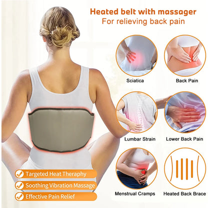 PEMF Body Far-Infrared Heating Pad Magnetic Therapy Mat Chakra Gemstone Photon Waist Belt Balance Massage Pad with 7 Crystals