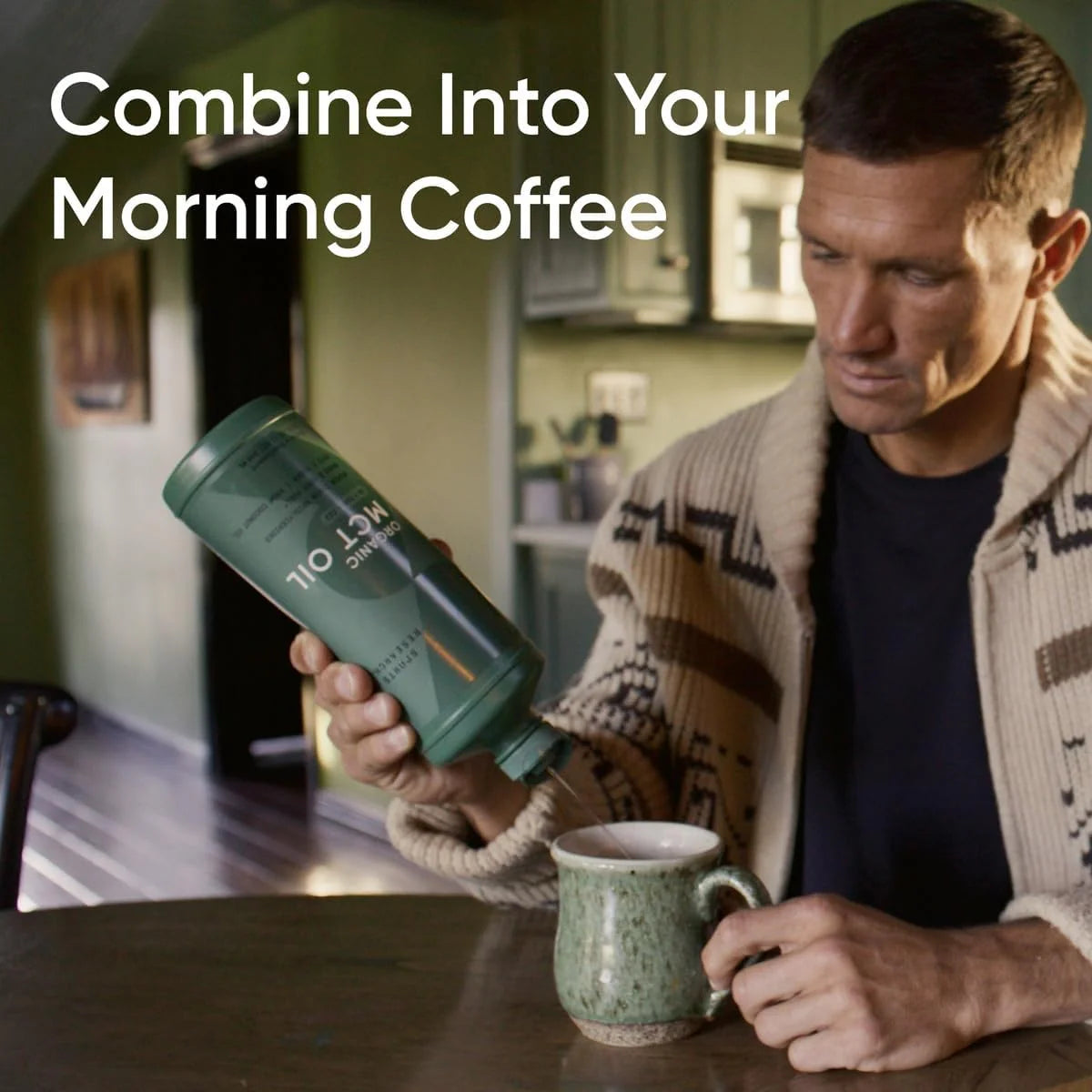 Sports Research Organic MCT Oil - Keto & Vegan Mcts C8, C10, C12 from Coconuts - Fatty Acid Brain & Body Fuel, Non-Gmo & Gluten Free - Flavorless Oil, Perfect in Coffee, Tea & Protein Shakes - 32 Oz