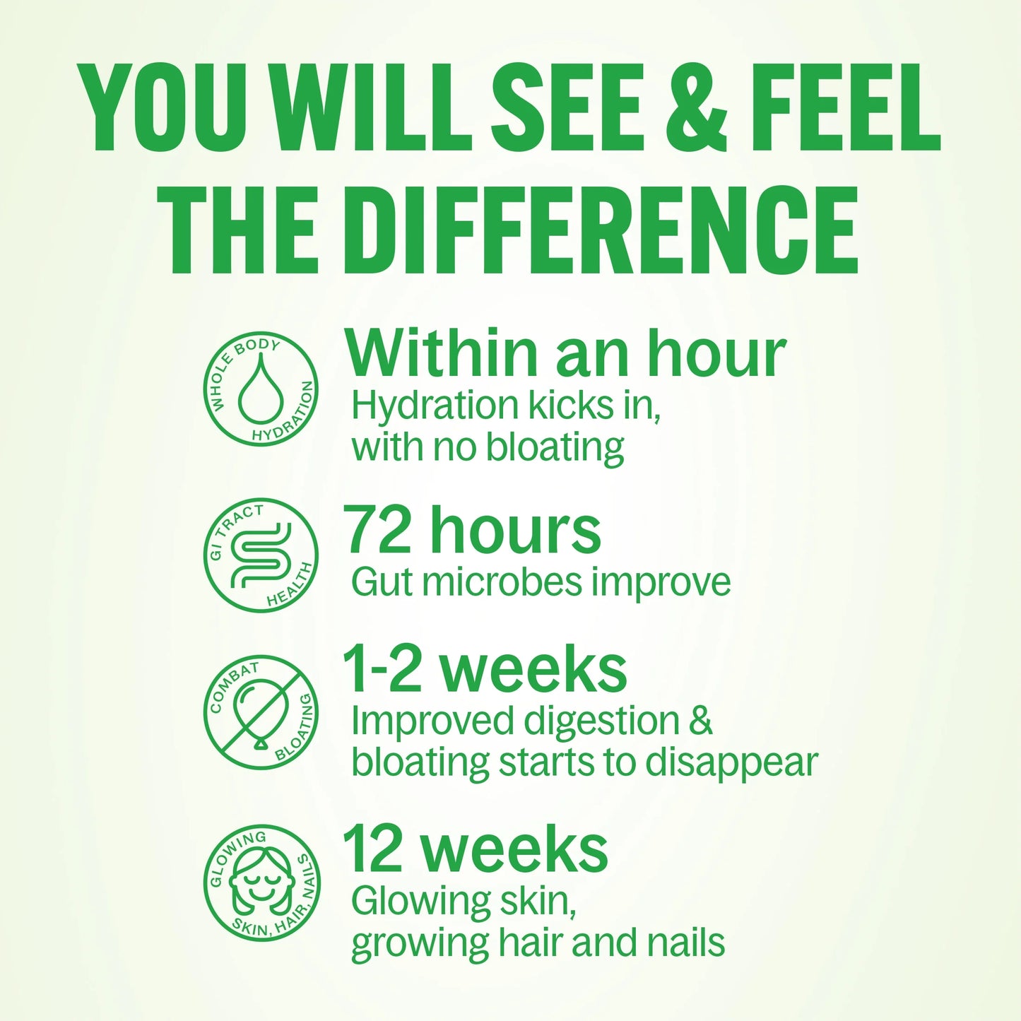 Daily Fiber Supplement with Probiotics, Electrolytes, and Collagen - Watermelon, 6.4 Oz