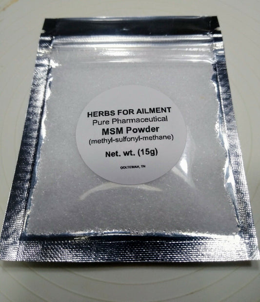 100% PURE MSM CRYSTALS-JOINT PAIN-ARTHRITIS RELIEF-PHARMAC