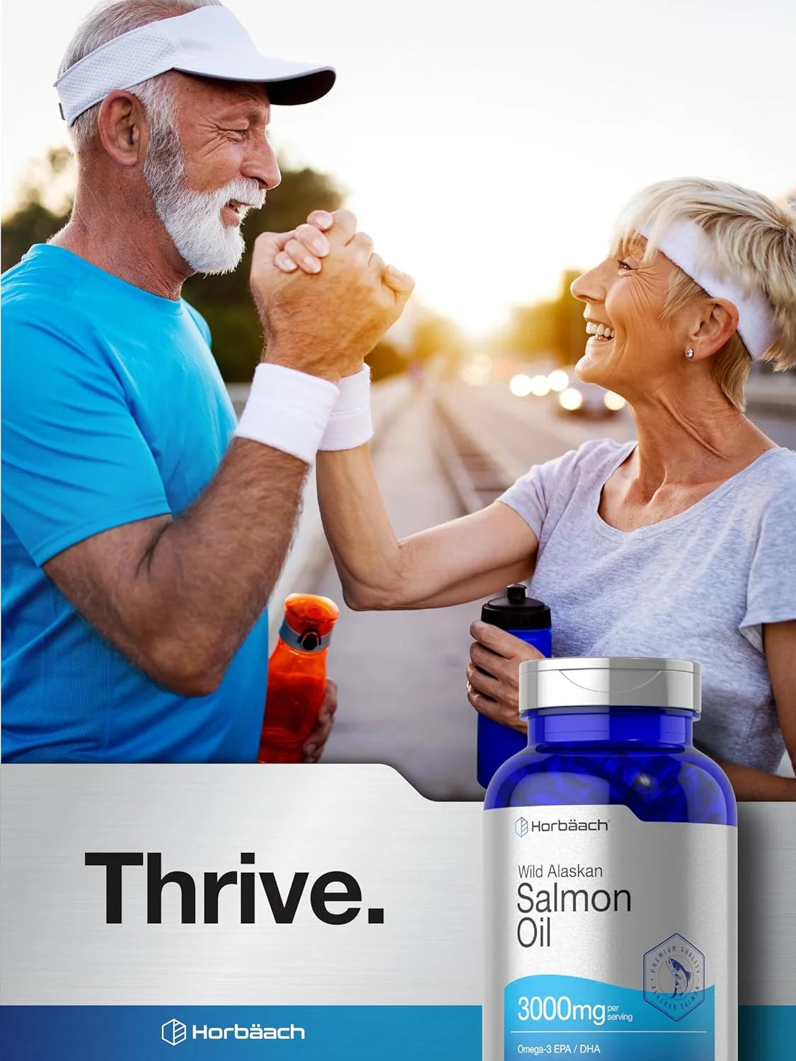 Salmon Oil 3000Mg | 180 Softgels | for Men and Women | Wild Alaskan Fish Oil | by