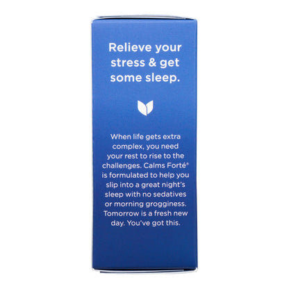 Naturals Calms Forte' Sleep Aid Tablets, Natural Relief of Nervous Tension and Occasional Sleeplessness, 50 Easy to Swallow Tablets