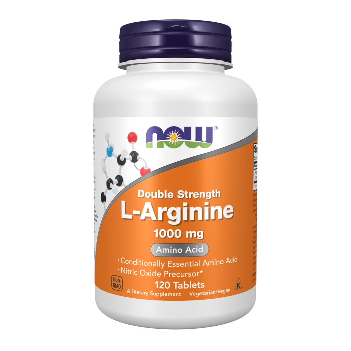 Supplements, L-Arginine 1,000 Mg, Nitric Oxide Precursor*, Amino Acid, 120 Tablets