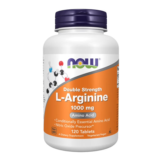 Supplements, L-Arginine 1,000 Mg, Nitric Oxide Precursor*, Amino Acid, 120 Tablets