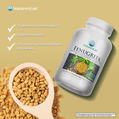 Fenugreek - Traditional Lactation Support* - 120 Capsules