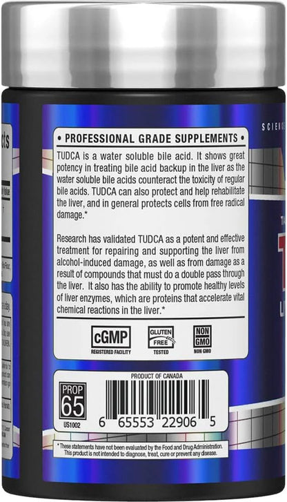 ALLMAX Nutrition TUDCA 60CT - Tauroursodexoycholic Acid - Liver Detox & Gut Health