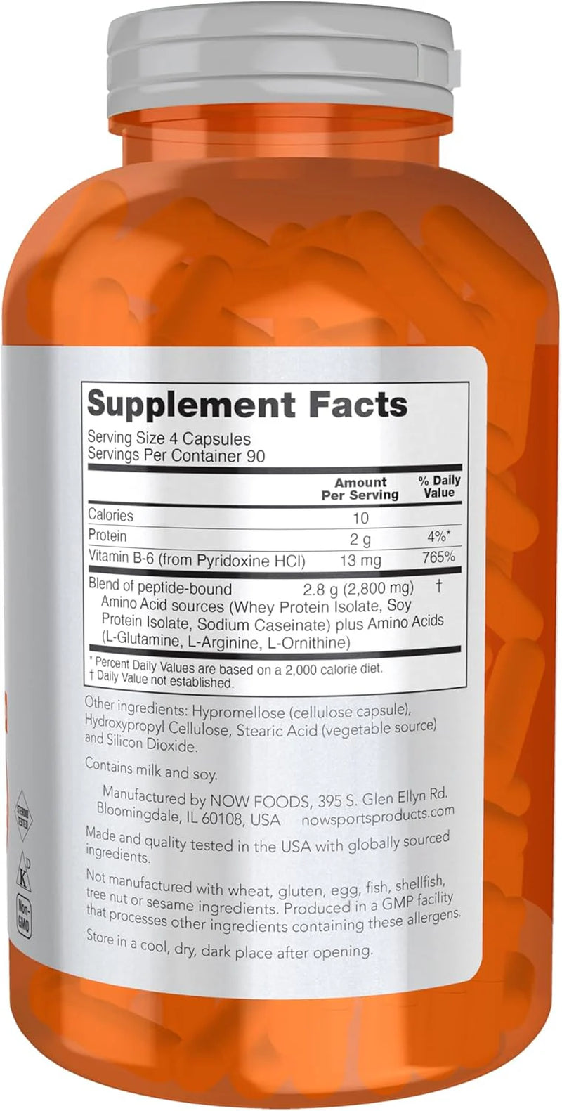 NOW Foods Sports, Amino Complete, 360 Veg Capsules